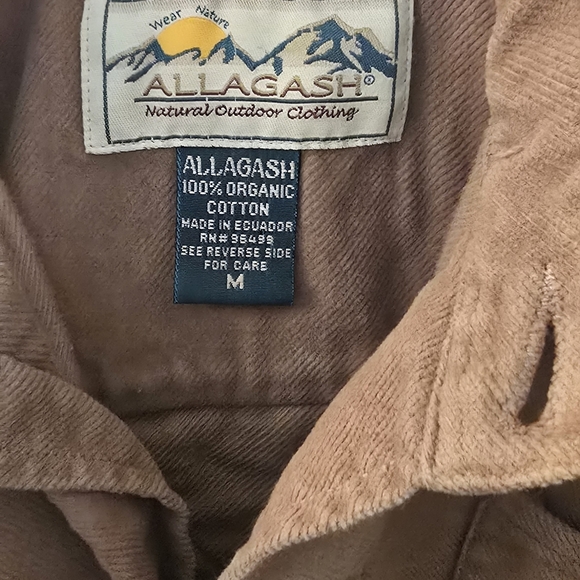 Allagash Cotton Men's Field / Hunting Jacket in Tan, Size M (1112) - Picture 7 of 14